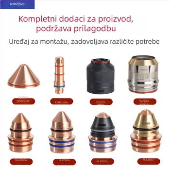 RPX300 Skup mlaznica za plazma rezanje s zaštitnom kapicom elektroda i potrošnim materijalima, 130-300 A