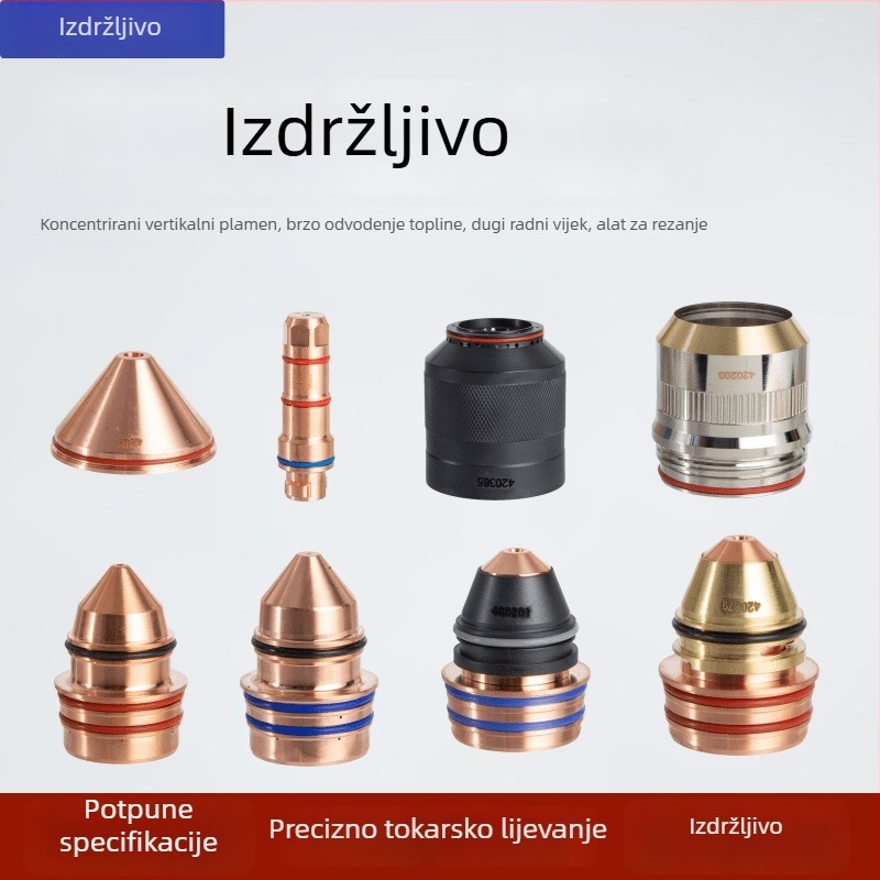 RPX300 Skup mlaznica za plazma rezanje s zaštitnom kapicom elektroda i potrošnim materijalima, 130-300 A