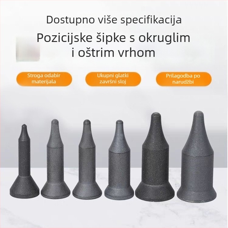 Štift za pozicioniranje matice za točkasto zavarivanje s izoliranim elektrodama i polaznim jezgrom — Saint peng