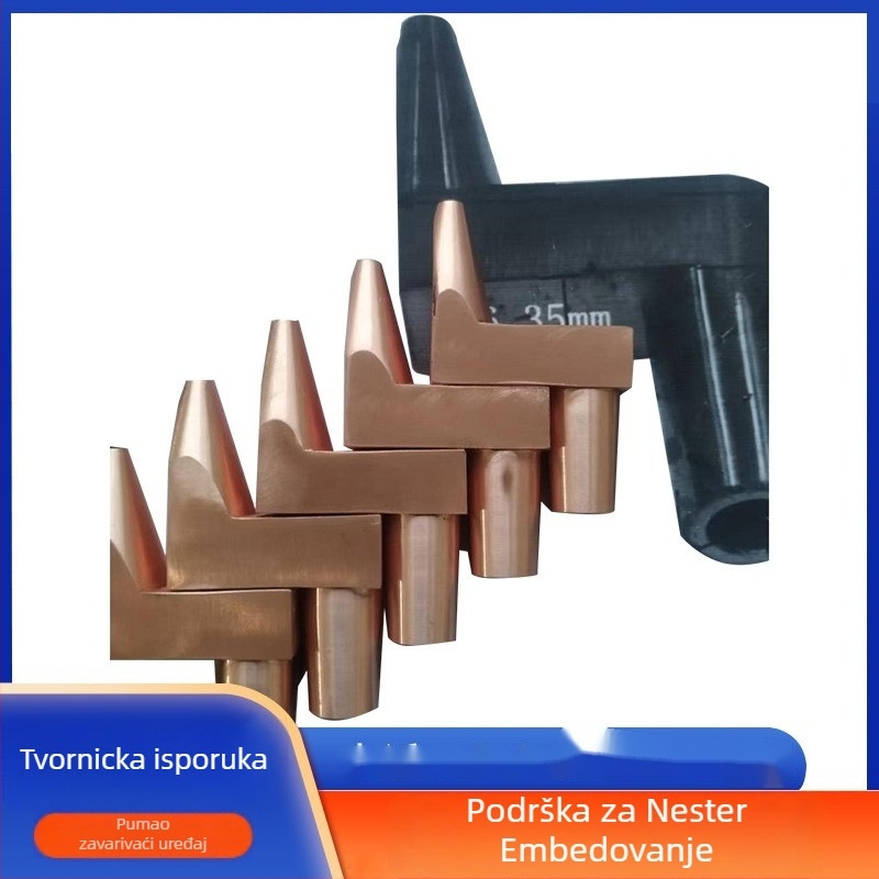Elektroda za otporno zavarivanje točkastog zavarivanja, L-tip nekonvencionalna elektroda, Cr-Zr-Cu legura