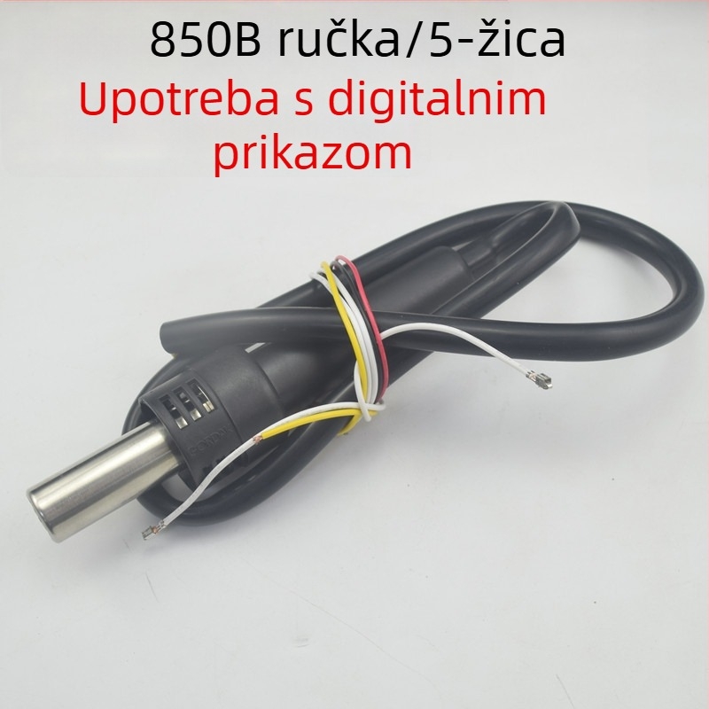 Gaudi ručka za toplovružni pištolj za seriju 850/850B/952D/952 – regulirana temperatura 200–480°C, protok zraka 1