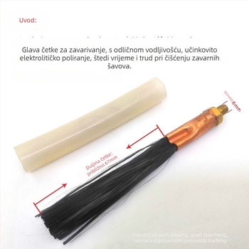 Cabos glava četke za obradu zavarenog šava, serija Weld bead processor