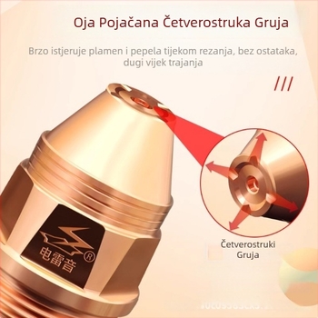 P80 plazma mlaznica za Electric Thunder Sound – ovlaštena privatna marka – Podrijetlo Kina