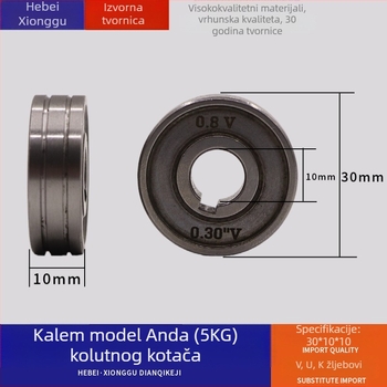 Sve-u-jednom stroj za bezplinsko zavarivanje s vodilnim kolutom za žicu, Xionggu; namijenjeno bezplinskom zavarivanju; promjer žice 0,6–1,2 mm; serija 5KG žice za zavarivanje