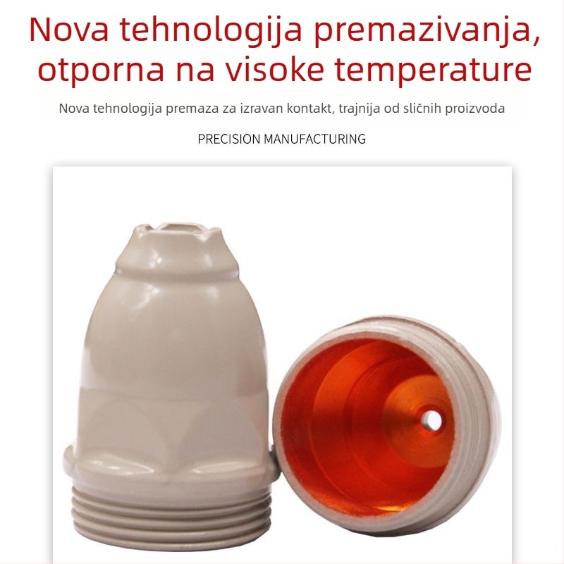 Plazma rezna mlaznica s P80 za LGK100/120, sprječava prianje šljake, kontakt s hafnijem žicom