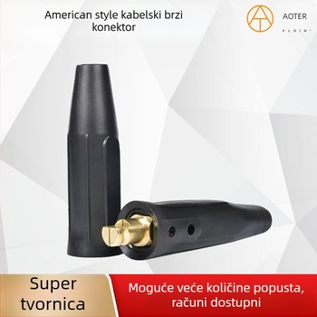Zavarivački brzi priključak, američki stil, europski konektor, model 65987