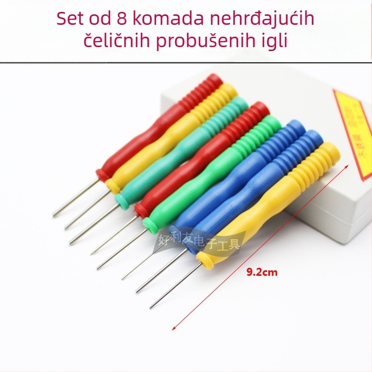 ONLYOU Nehrđava čelika igla s šupljim jezgrom za uklanjanje IC-a i izolirano zavarivanje, duljina 9,3 cm, konstrukcija od nehrđajućeg čelika i plastike