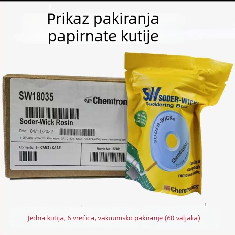 SODER-WICK Žica za lemljenje SW18025 SW18035 SW18045 SW18055