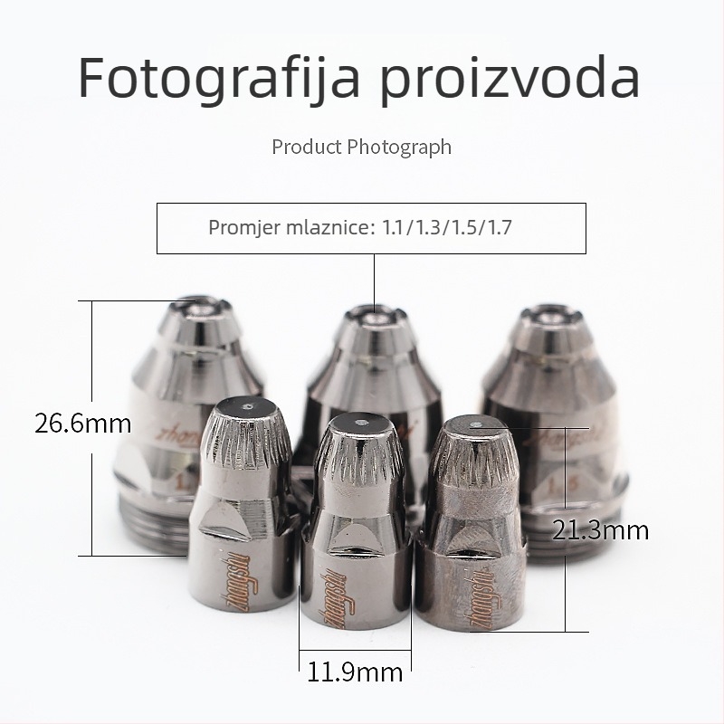 Plazma mlaznica za elektrodu P80, kompatibilna s LGK100, Meixiao elektroda