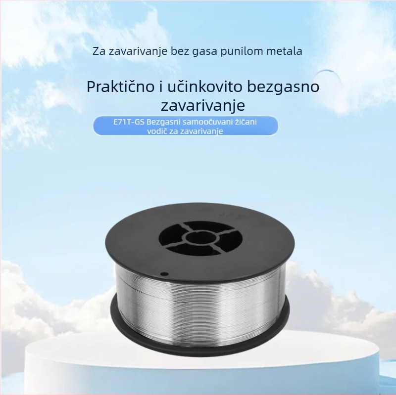 Žica za zavarivanje bez plina E71T-GS, flux-core, samozatajna