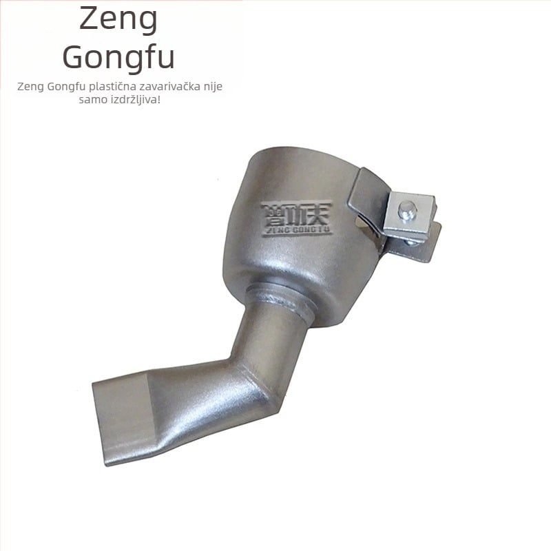 Pribor za zavarivanje plastike toplim zrakom od nehrđajućeg čelika — Zeng Kung Fu, neto težina 0,0365 kg