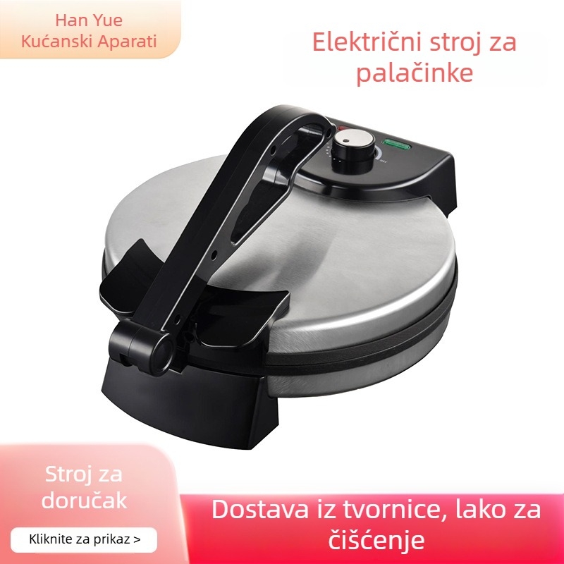 HY-521 Električni palačinkar s dvostranim grijanjem, 220-240V, 1500W
