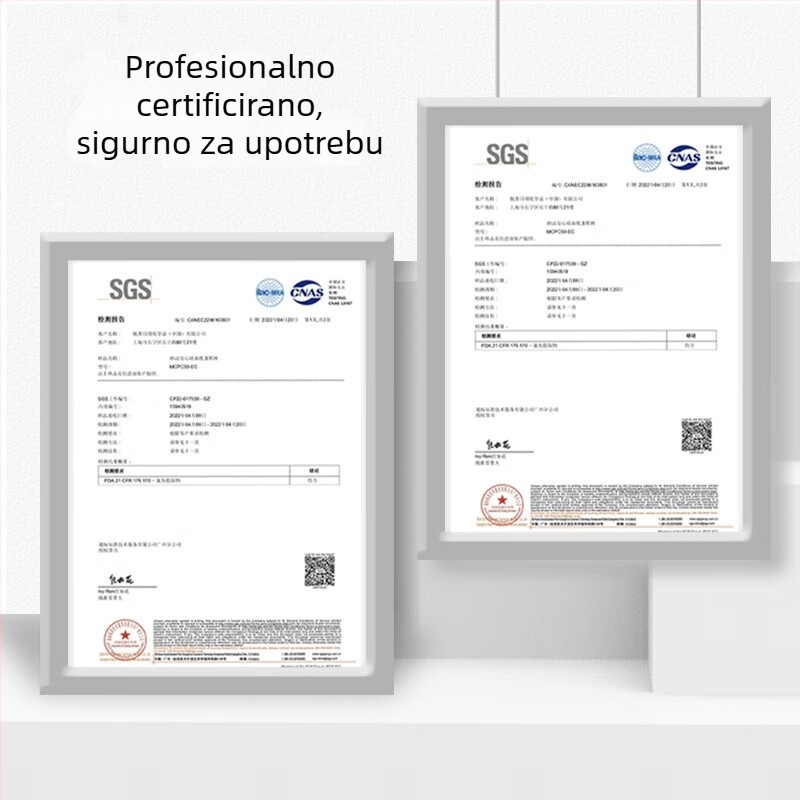 Miaojie Debljeni aluminijski folijski papir za pečenje – 8011-O, sigurno u mikrovalnoj, za pećnicu i air fryer