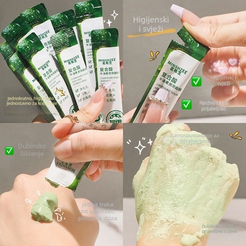 Bubble maska za lice – krema-gel maska, eksfolijacija, uklanja crne točkice, duboko čišćenje; pogodno za sve tipove kože; rok trajanja 3 godine