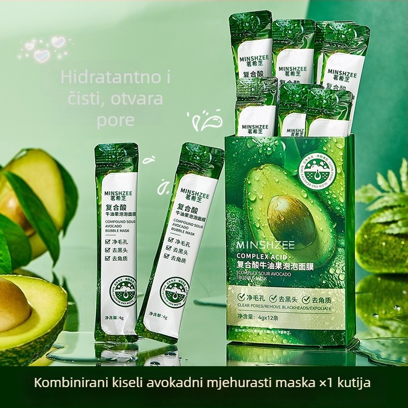 Bubble maska za lice – krema-gel maska, eksfolijacija, uklanja crne točkice, duboko čišćenje; pogodno za sve tipove kože; rok trajanja 3 godine