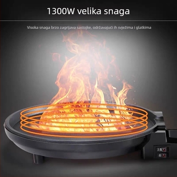 Joyoung električna tava za palačinke 1500W s dvostrukim neovisnim grijanjem, viseći dizajn JK-30K09