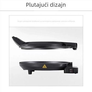 Joyoung električna tava za palačinke 1500W s dvostrukim neovisnim grijanjem, viseći dizajn JK-30K09