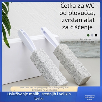 Četka za WC za kućnu upotrebu, pumični kamen za čišćenje lončića, četka za čišćenje bez mrtvih kutova