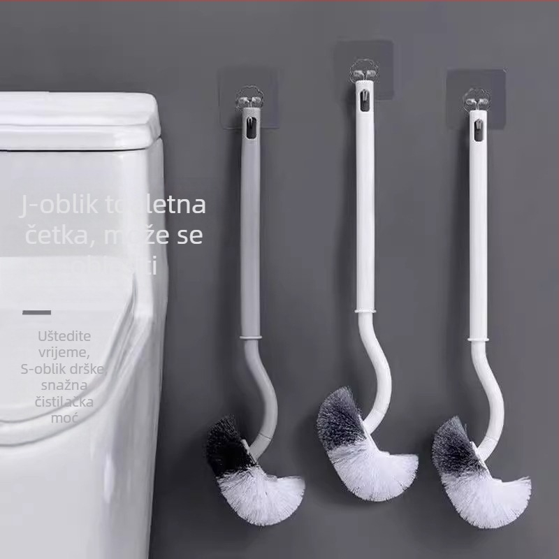 Japanski stil četke za zahod, bez mrtvog kuta, neutralna, plastična konstrukcija, bez ambalaže, težina 60