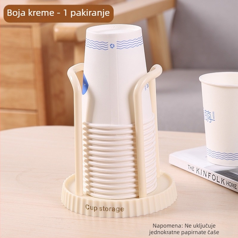 Držač čaša za jednokratne napitke, japanskog stila, ABS materijal, težina 60 g, višenamjenski stalak za kavu i čaj