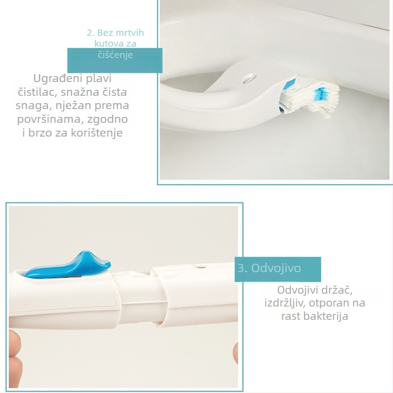Zamjenska glava četke za WC – jednokratna, biorazgradiva, plastična; marka Xuanxuan Baby; pakiranje 50 kom.; težina 102 g; na tržištu od ljeta 2017.