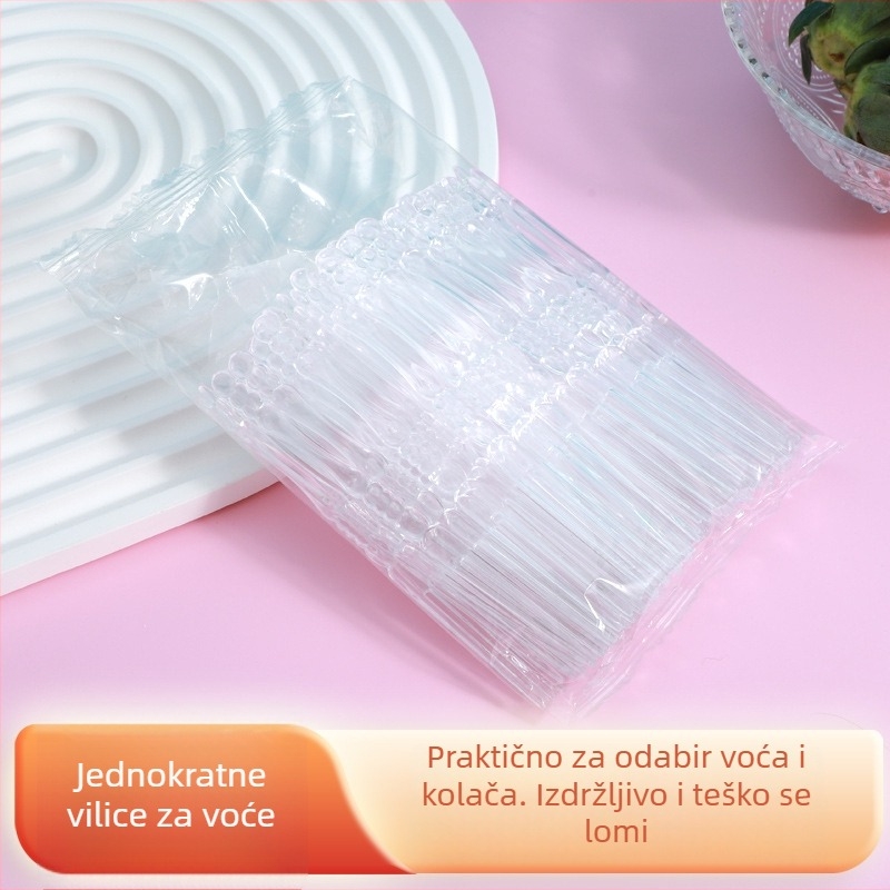 Vilica za voće, plastika, moderni jednostavni stil, karikatura uzorak, za odrasle