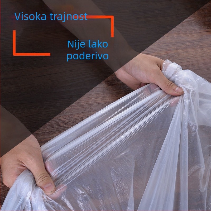 Jednokratni debeli plastični stolnjak, vodootporan i otporan na masnoću, za kućnu i poslovnu upotrebu, za vjenčanja i bankete.