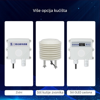 CO2 transmiter s RS485 za staklenike — visoka preciznost senzora koncentracije plina