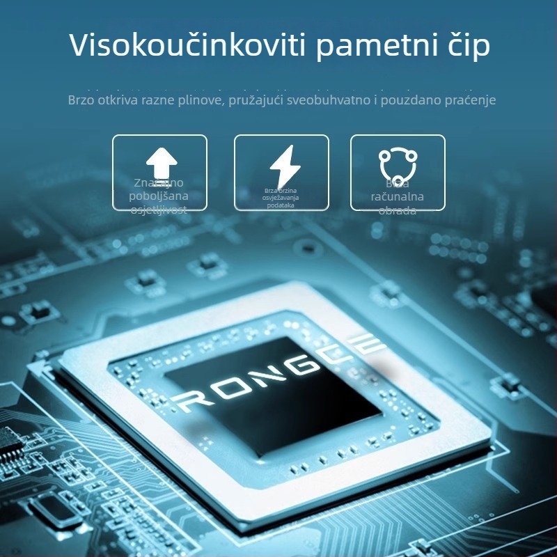 All-in-One monitor kvalitete zraka za dom: PM2.5, CO2 i formaldehid, visoka preciznost