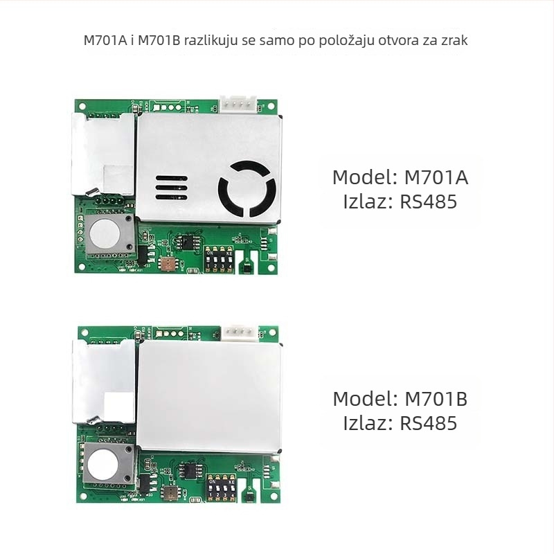 Senzor kvalitete zraka sve-u-jednom PM2.5, formaldehid, TVOC, temperatura i vlaga, CO2 modul M701