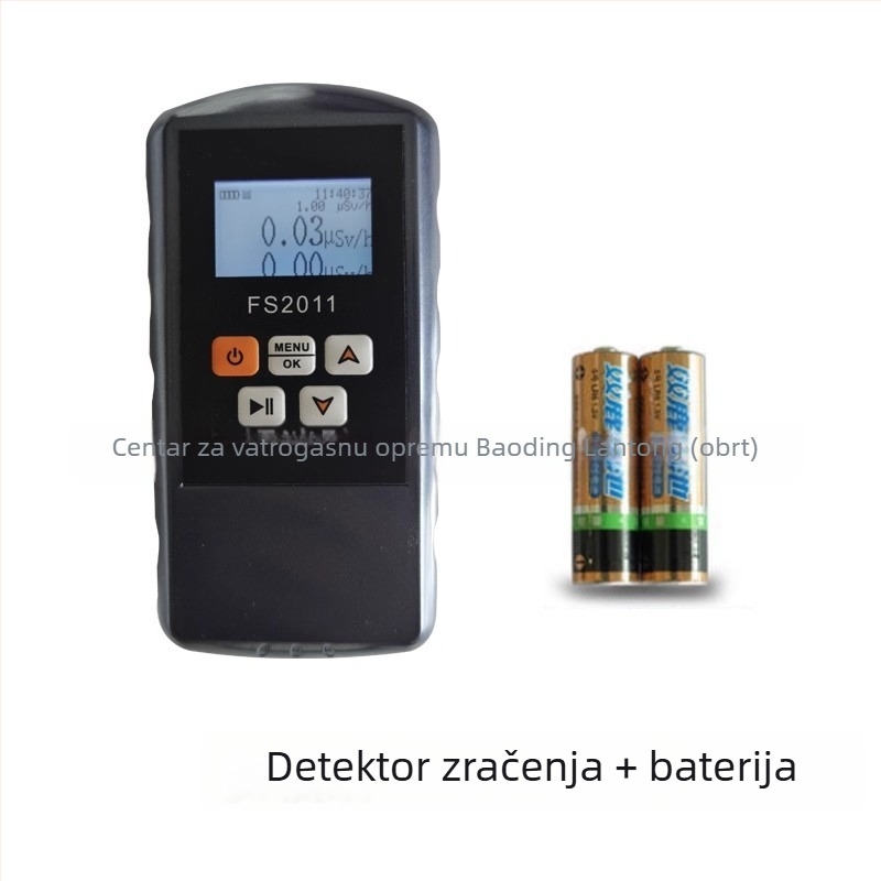 Detektor radijacije i mjerač ionizirajućeg elektromagnetskog zračenja za visokonaponske linije i distribucijske stanice
