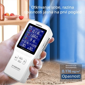 Visoko precizan detektor formaldehida za kućnu upotrebu – monitor kvalitete zraka u unutarnjim prostorima za novu kuću