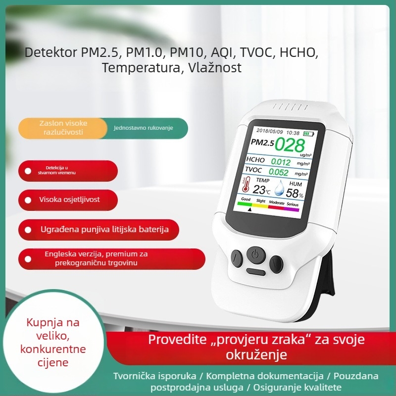 DM502 Detektor kvalitete zraka za formaldehid, TVOC i PM2.5