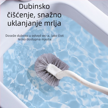 Kućna četka za zahod s produženom drškom (Plastika, težina 99 g, marka Soaring, 1 kom.)