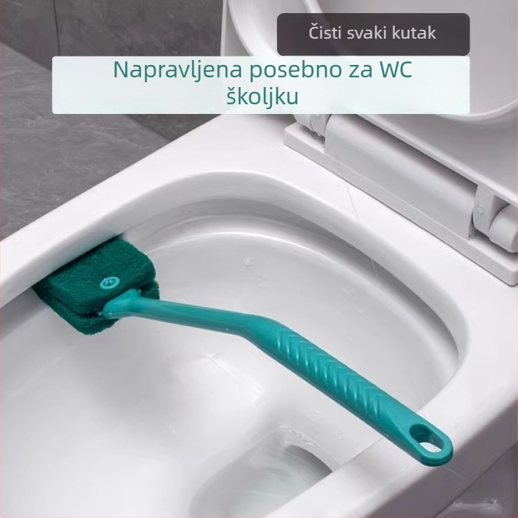 Četka za zahod s dizajnom bez mrtvih kutova; plastična, Saint-wang, proljeće 2021