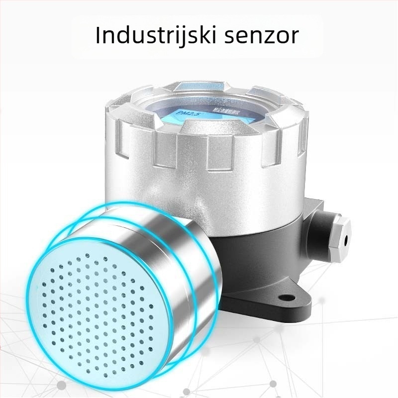 Eksplozijski otporan detektor koncentracije prašine za industrijsku radionicu — Model Dze015, raspon mjerenja 0.01 ppm (prilagodljivo), točnost ≤3% fs, napajanje AC, mjerni objekt: prašina rezanja metala i brušenje.