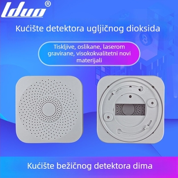 Kućište CO2 detektora — ABS materijal, OEM marka, elektroničko kućište proizvoda