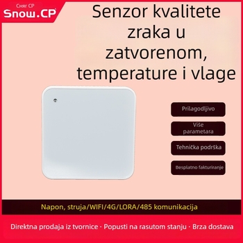 Monitor kvalitete zraka u zatvorenim prostorima sa transmiterom temperature i vlage, višeparametarski senzor plinova
