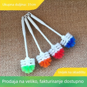 Zidna WC četka, odvojiva jednokratna glava, plastična konstrukcija