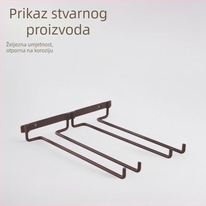 Držač za čaše vina, željezna žica, zidni držač, CYF marka, jednostavan stil, 0,6 kg
