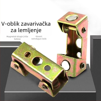 URANN vijčani brzi stezač s magnetskim podešavanjem za zavarivanje, V-oblik upirač, locator za zavarivanje i V-oblik ploča za pritisk