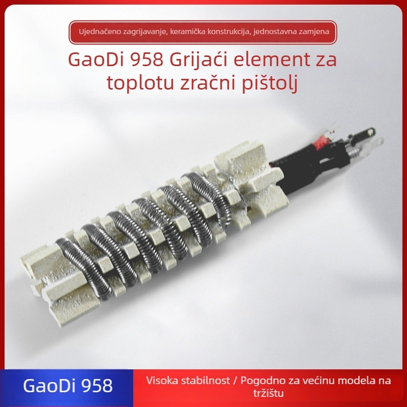 Goody grijaće jezgro za stanicu toplinskog zraka, kompatibilno s 958D/968D/868D/8586D/863, rotacijsko zračno jezgro