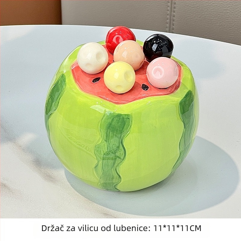 Dječja vilica za voće — 304 nehrđajući čelik, kreativni stil, Marsala