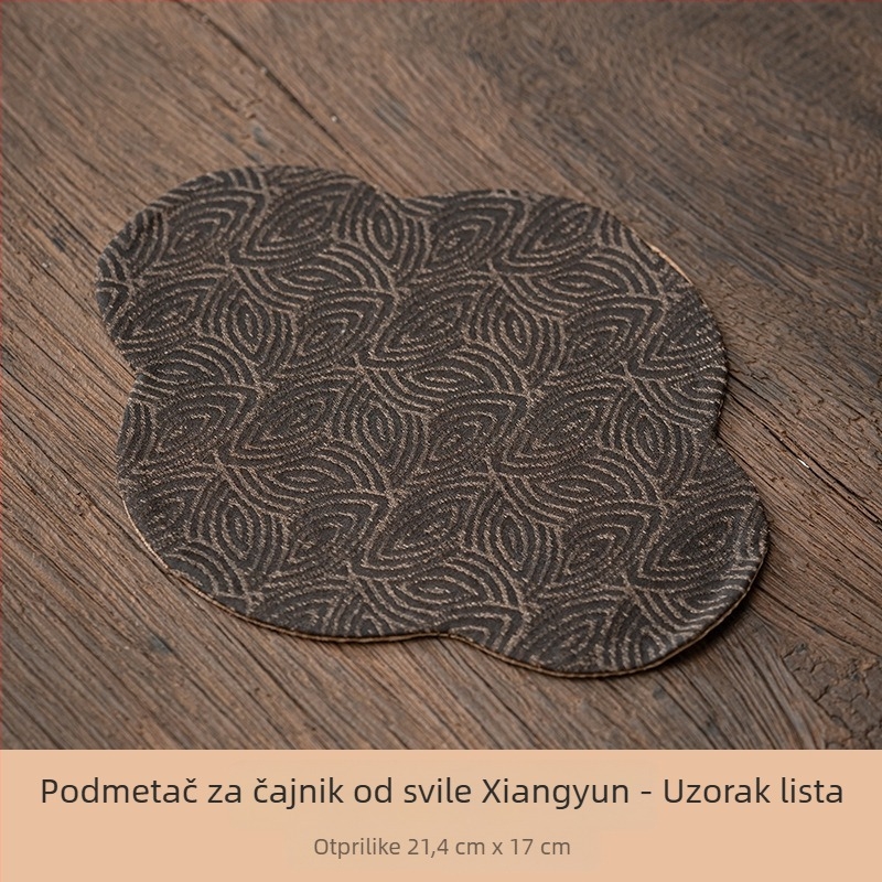 Podložka za čajnu ceremoniju – dvostruka, Zen stil, podloga za čajnik, materijal: platno; težina: 0,5 kg; pakiranje: pladanj