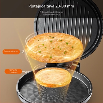 Joyoung JK-30K09 Električni palačinkovač, 1600W, dvostrano grijanje, visi dizajn posude, dubina posude 2,5 cm