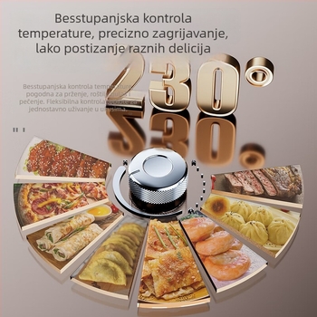 Električna tava za kolače AUX/OX AKP-40A16-DM-ABC, jednostrano grijanje, dizajn bez vješanja