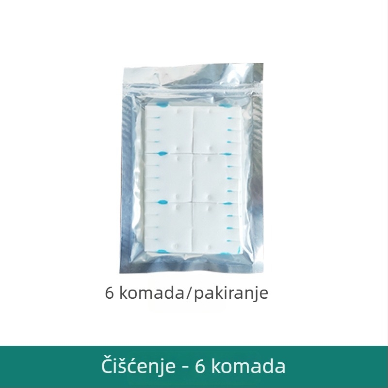 Toaletna četka za kućanstvo – bez mrtvih kutova, zamjenjiva jednokratna glava, plastika, 0,2 kg, Rice Wood