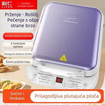 Električna tava za palačinke Liren C-19 s dvostrukim grijanjem, 220V