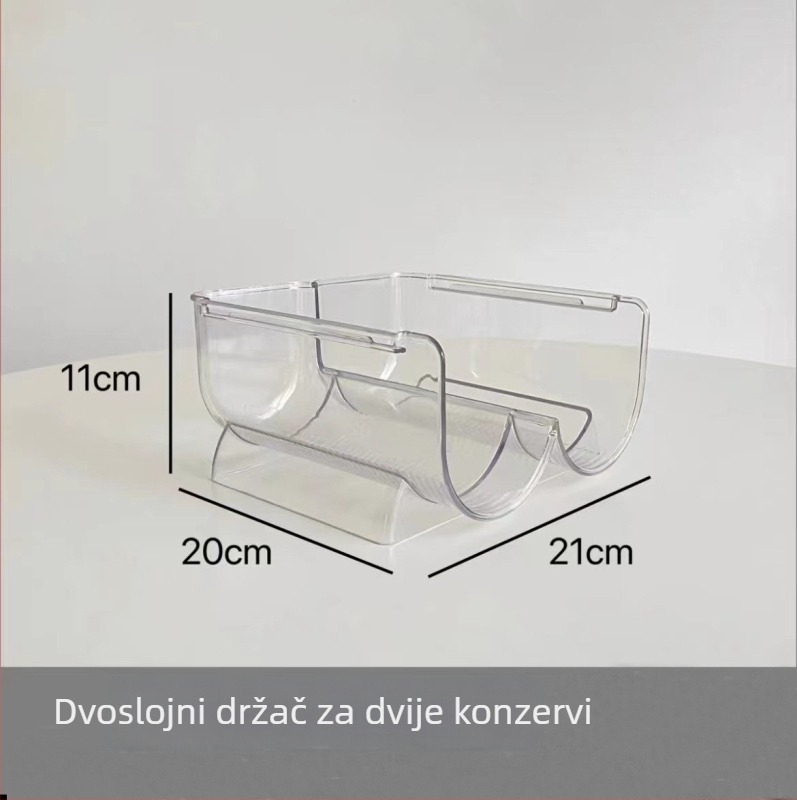 Držač čaša - U-oblika držač za vino i napitke, plastični, bez bušenja, XYSY, 2022
