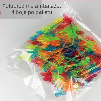 Plastična vilica za voće; moderan jednostavan stil; jednoličan uzorak; kvaliteta prvog razreda.